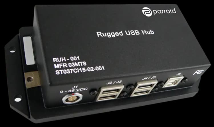 PARRAID RUGGED USB HUB RUH 2.0